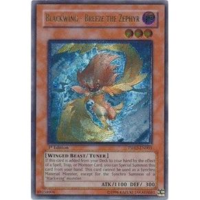 Image for Blackwing - Breeze the Zephyr (UTR) (TSHD-EN003) (TSHD) - YuGiOh