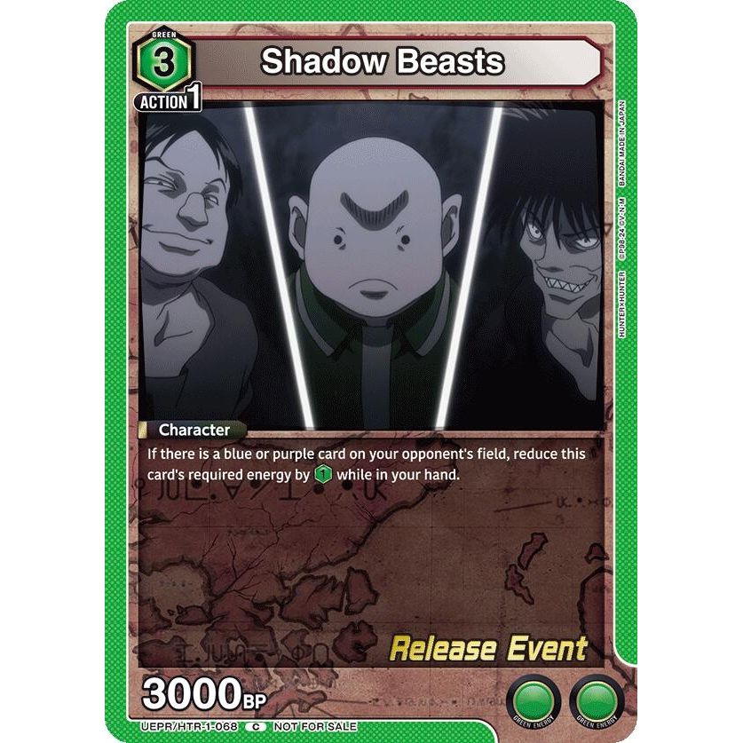 Image for Shadow Beasts (UEPR/HTR-1-068) (UE02BT_RE) - Union Arena
