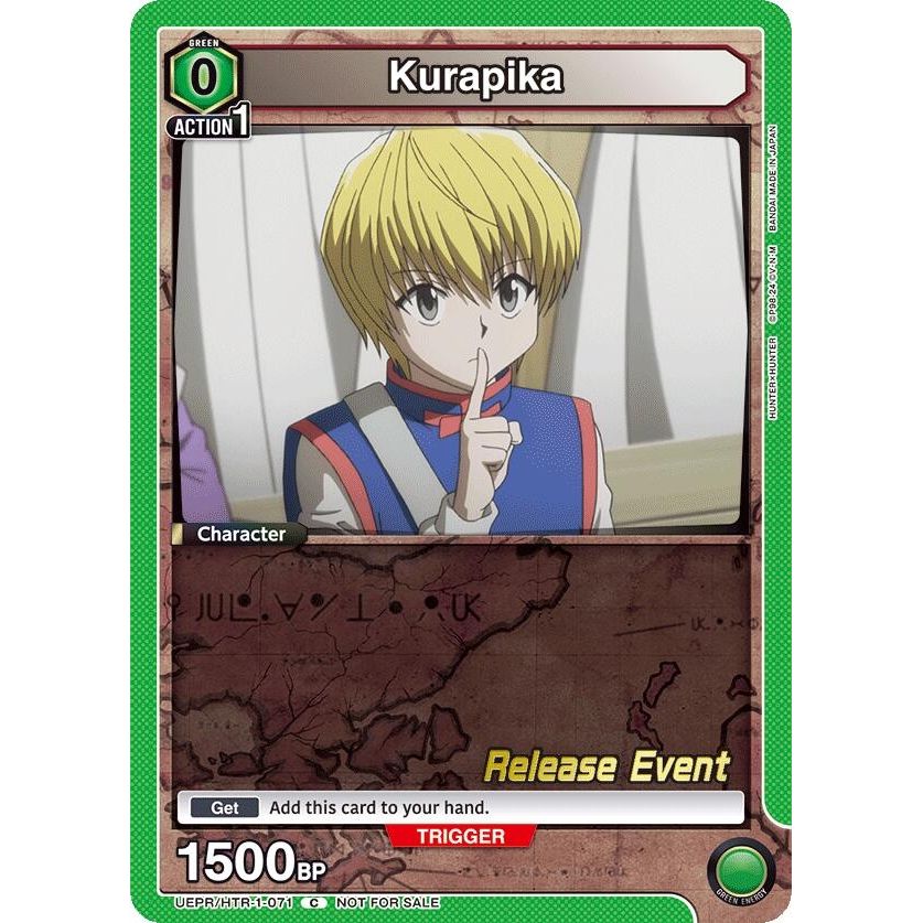 Image for Kurapika (071) (UEPR/HTR-1-071) (UE02BT_RE) - Union Arena
