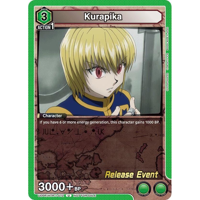 Image for Kurapika (072) (UEPR/HTR-1-072) (UE02BT_RE) - Union Arena