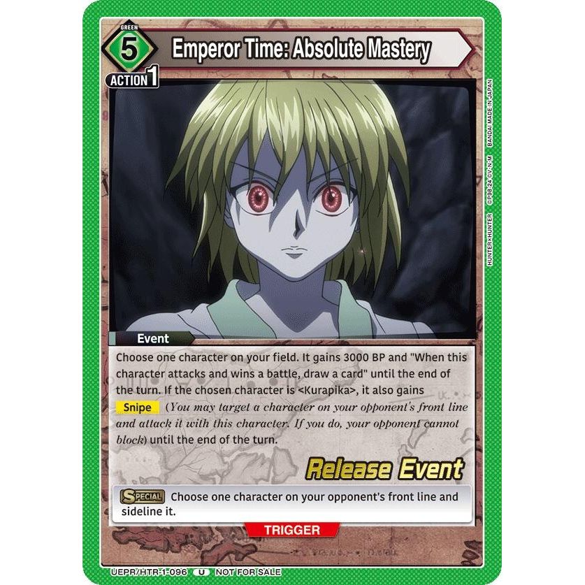 Image for Emperor Time: Absolute Mastery (UEPR/HTR-1-096) (UE02BT_RE) - Union Arena