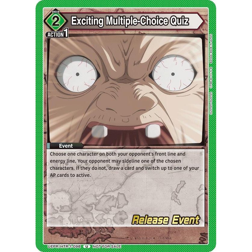 Image for Exciting Multiple-Choice Quiz (UEPR/HTR-1-098) (UE02BT_RE) - Union Arena