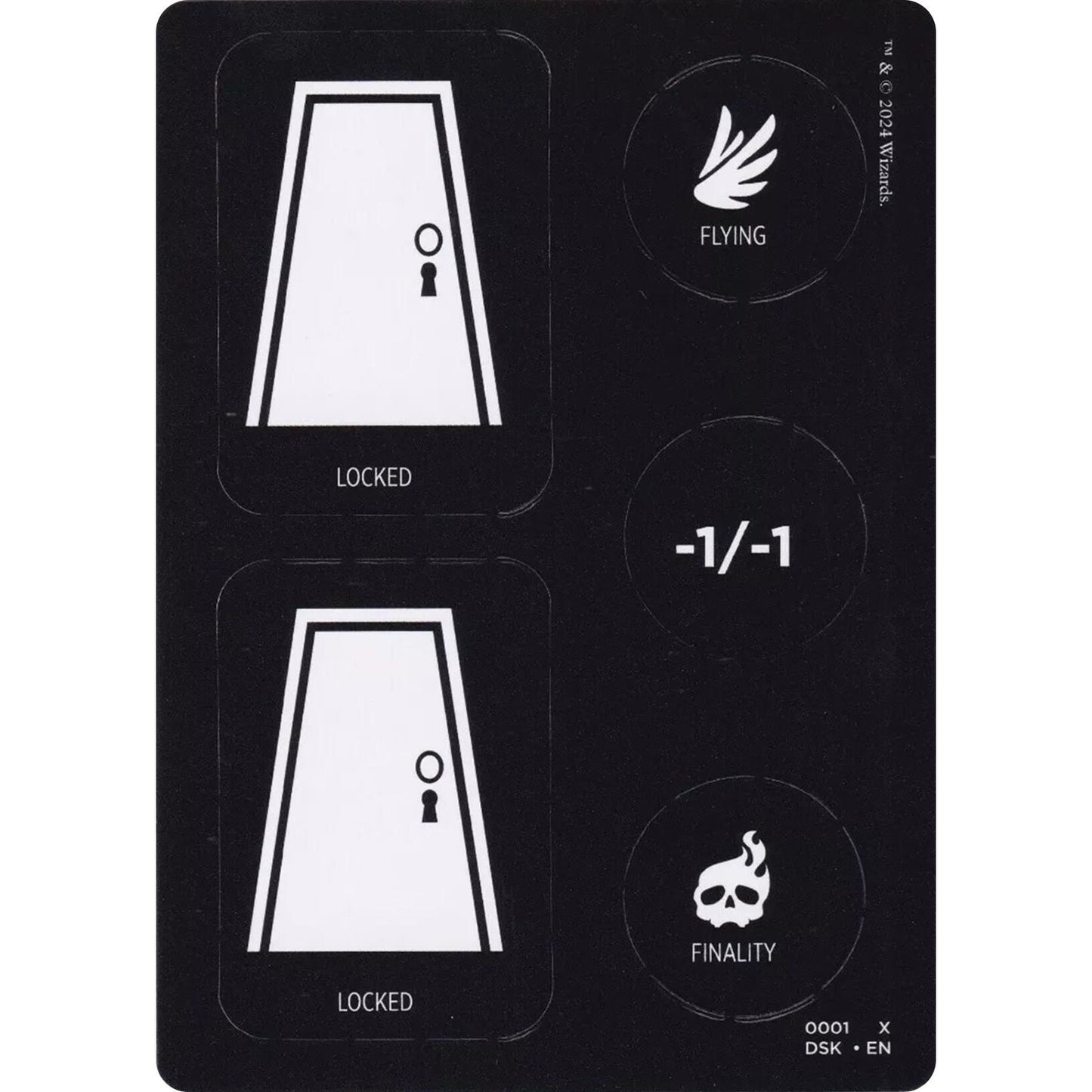 Image for Punch Card Token (1 // 2) (1 // 2) (DSK) - Magic: The Gathering