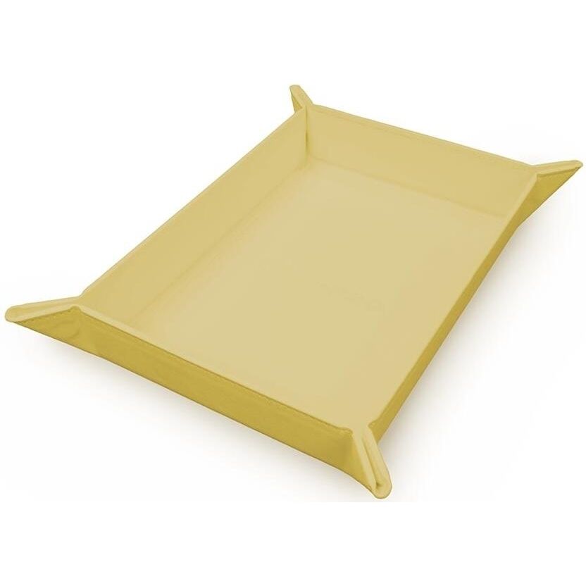 Image for Ultra Pro: Vivid Magnetic Foldable Dice Tray - Yellow - Collectible Storage