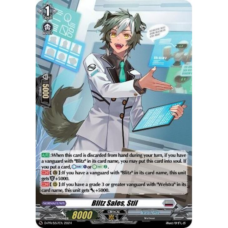 Image for Blitz Sales, Stil (Foil) (D-PR/557EN) (D-PR) - Cardfight Vanguard