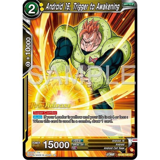 Image for Android 16, Trigger to Awakening (BT26-108) (BT26) - Dragon Ball Super: Masters
