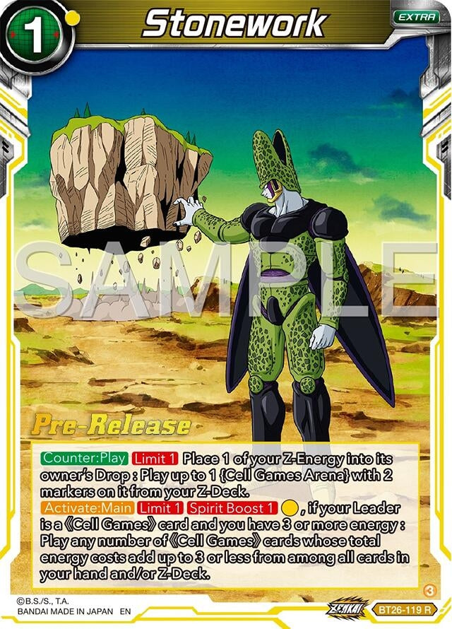 Image for Stonework (BT26-119) (BT26) - Dragon Ball Super: Masters