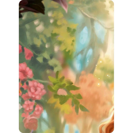 Image for Sanctuary of Aria // Verdance, Thorn of the Rose (Top left) (ROSPZL10) (ROS) - Flesh and Blood TCG