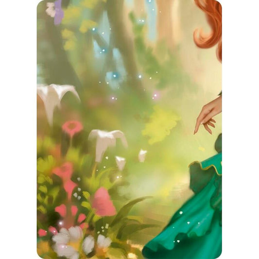 Image for Sanctuary of Aria // Verdance, Thorn of the Rose (Middle left) (ROSPZL13) (ROS) - Flesh and Blood TCG