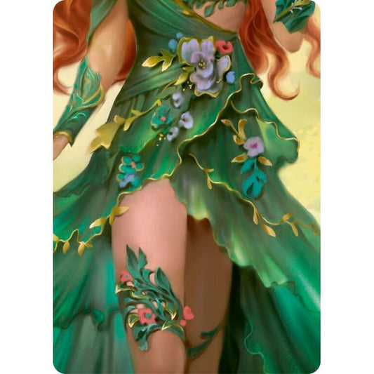 Image for Sanctuary of Aria // Verdance, Thorn of the Rose (Center) (ROSPZL14) (ROS) - Flesh and Blood TCG