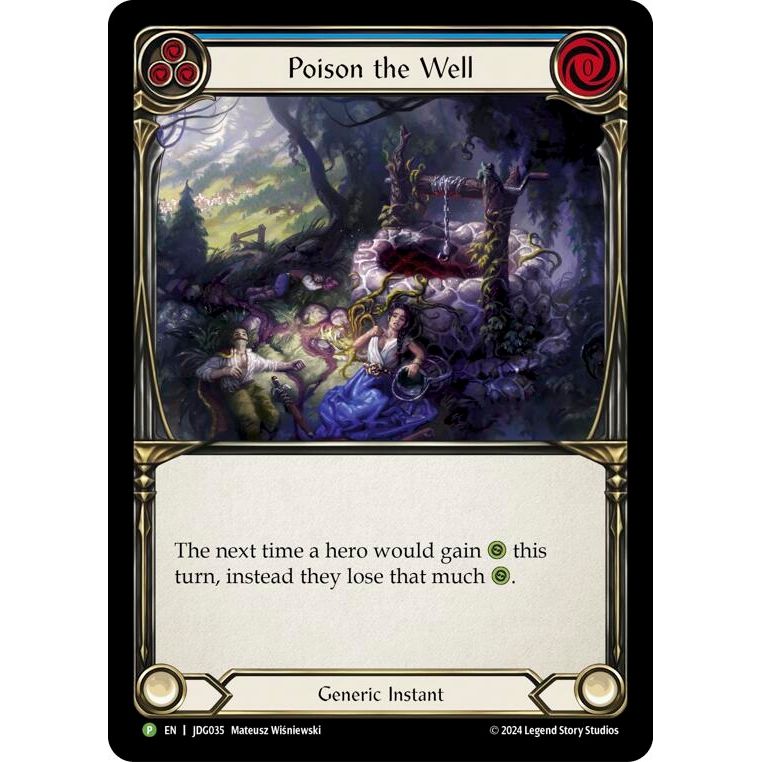 Image for Poison the Well - JDG035 (JDG035) (PR) - Flesh and Blood TCG