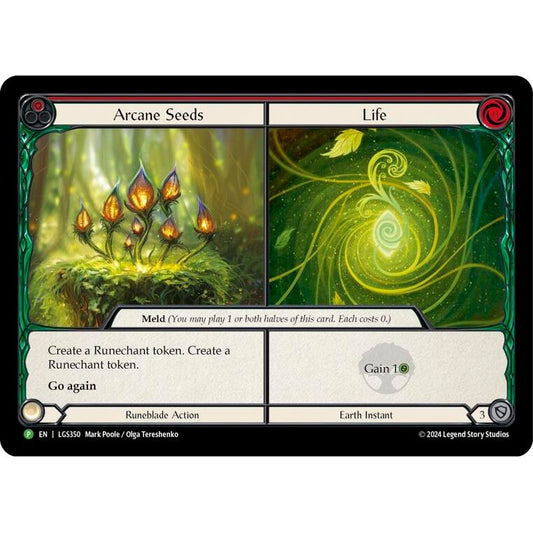 Image for Arcane Seeds // Life - LGS350 (LGS350) (PR) - Flesh and Blood TCG