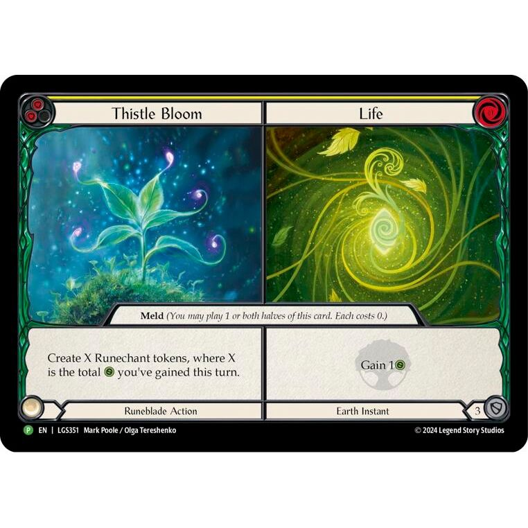 Image for Thistle Bloom // Life - LGS351 (LGS351) (PR) - Flesh and Blood TCG