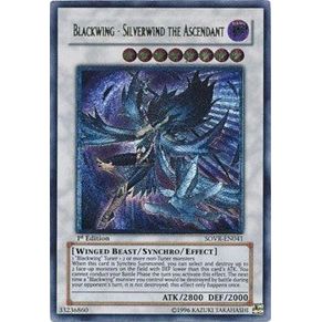 Image for Blackwing - Silverwind the Ascendant (UTR) (SOVR-EN041) (SOVR) - YuGiOh