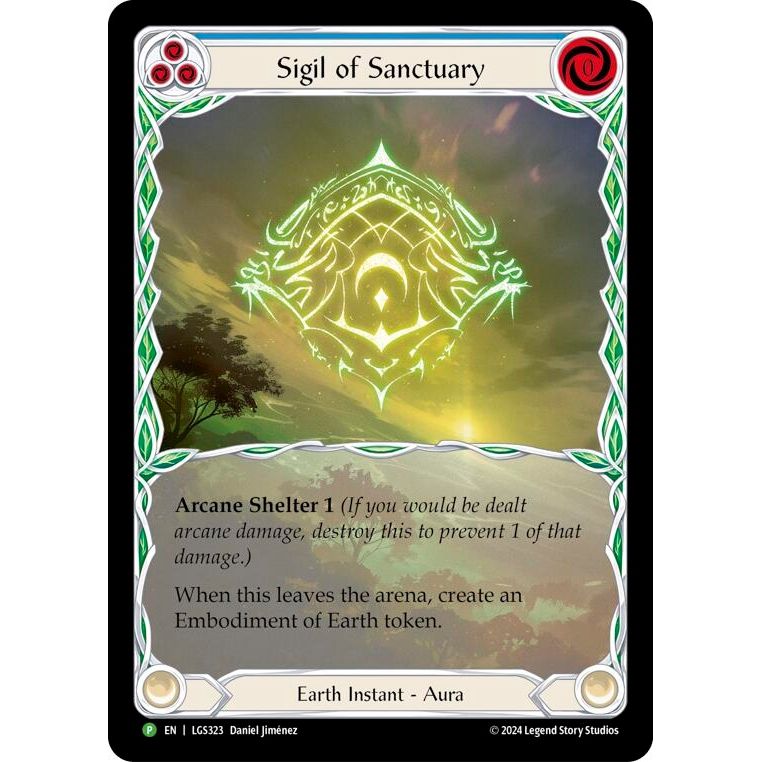 Image for Sigil of Sanctuary (Extended Art) - LGS323 (LGS323) (PR) - Flesh and Blood TCG
