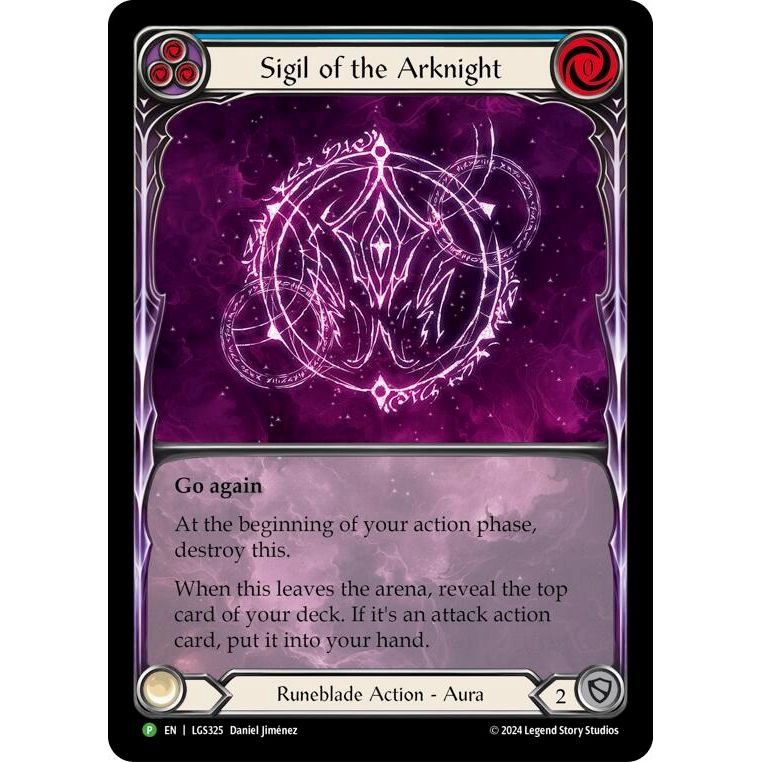 Image for Sigil of the Arknight (Extended Art) - LGS325 (LGS325) (PR) - Flesh and Blood TCG