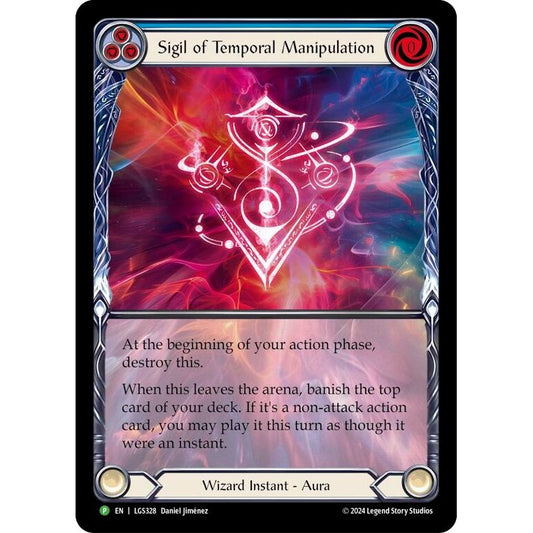 Image for Sigil of Temporal Manipulation (Extended Art) - LGS328 (LGS328) (PR) - Flesh and Blood TCG