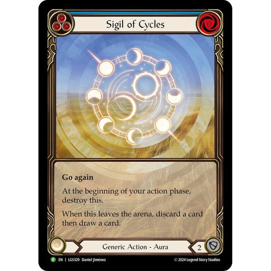 Image for Sigil of Cycles (Extended Art) - LGS329 (LGS329) (PR) - Flesh and Blood TCG