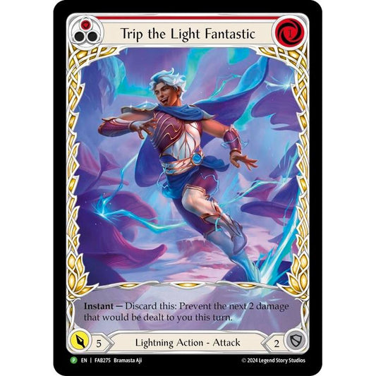 Image for Trip the Light Fantastic (Red) (Extended Art) - FAB275 (FAB275) (PR) - Flesh and Blood TCG