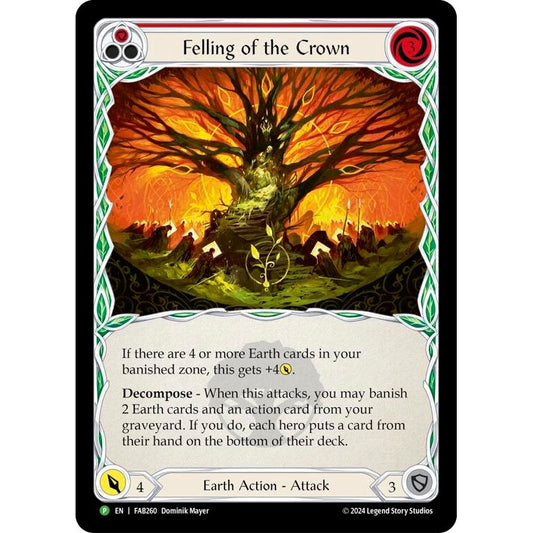 Image for Felling of the Crown - FAB260 (FAB260) (PR) - Flesh and Blood TCG
