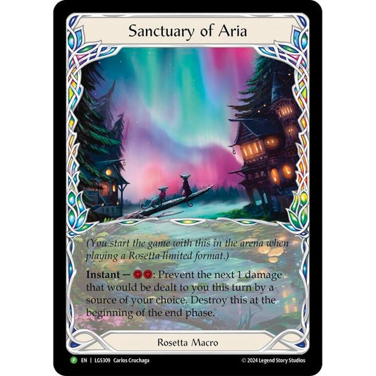 Image for Sanctuary of Aria (Extended Art) - LGS309 (LGS309) (PR) - Flesh and Blood TCG