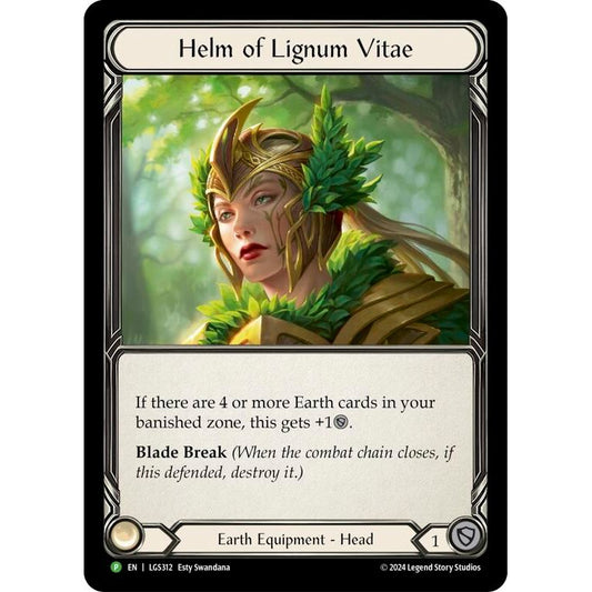 Image for Helm of Lignum Vitae - LGS312 (LGS312) (PR) - Flesh and Blood TCG