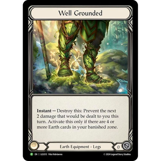 Image for Well Grounded - LGS313 (LGS313) (PR) - Flesh and Blood TCG