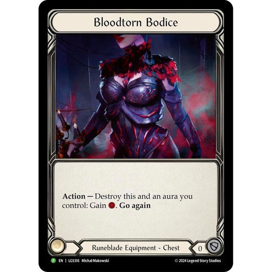 Image for Bloodtorn Bodice - LGS316 (LGS316) (PR) - Flesh and Blood TCG