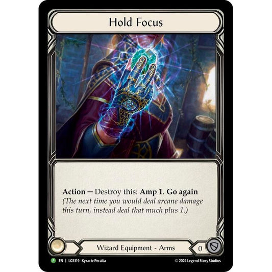 Image for Hold Focus - LGS319 (LGS319) (PR) - Flesh and Blood TCG