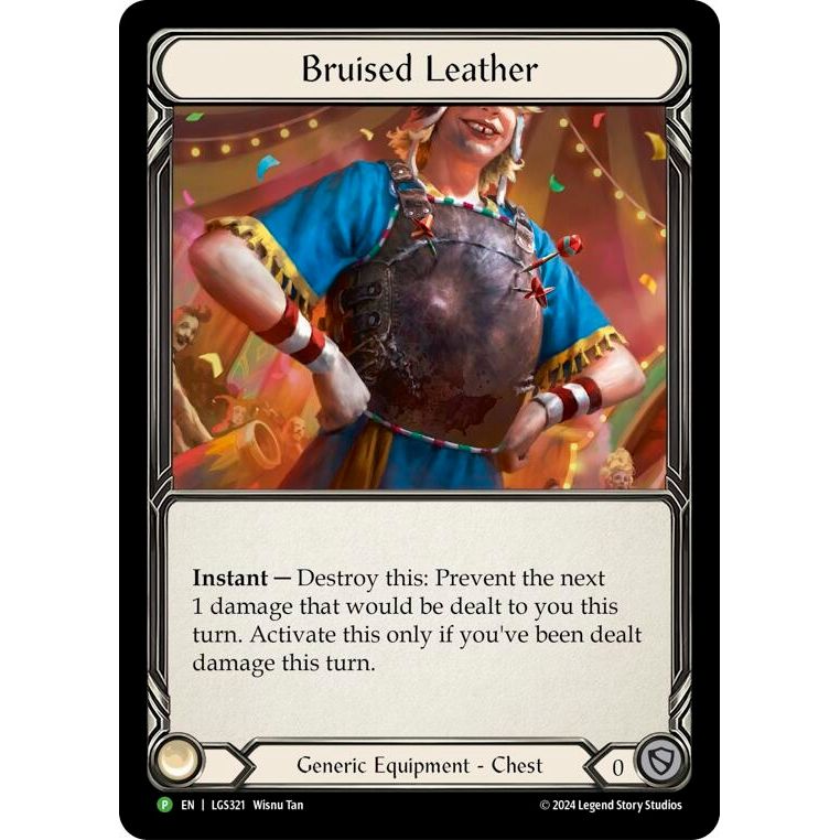 Image for Bruised Leather - LGS321 (LGS321) (PR) - Flesh and Blood TCG