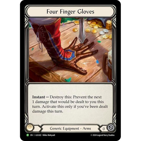 Image for Four Finger Glove - LGS322 (LGS322) (PR) - Flesh and Blood TCG