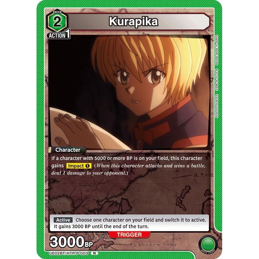 Image for Kurapika (003) (UE02BT/HTR-P-003) (UE02BT) - Union Arena
