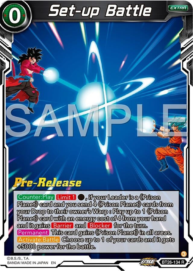 Image for Set-up Battle (BT26-134) (BT26) - Dragon Ball Super: Masters