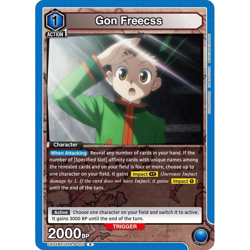 Image for Gon Freecss (001) (UE02BT/HTR-P-001) (UE02BT) - Union Arena