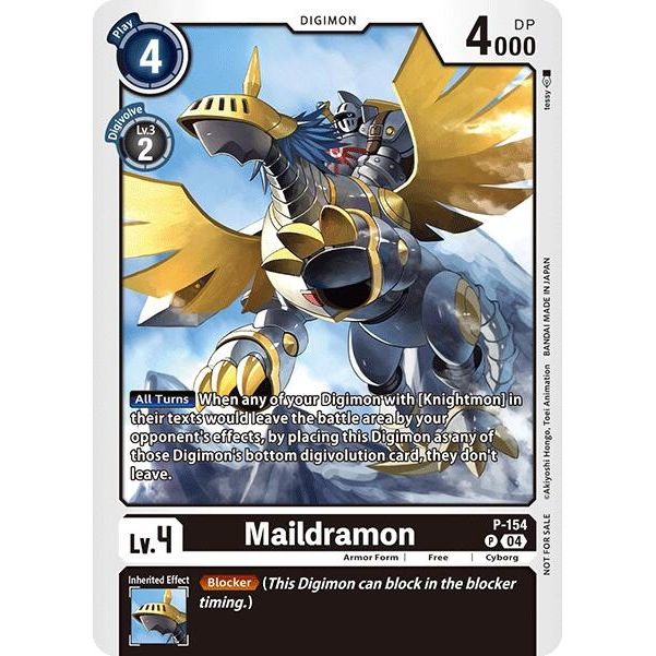 Image for Maildramon (Store Tournament 2024 Oct. - Dec. Participation Pack) (P-154 P) (D-PR) - Digimon Card Game