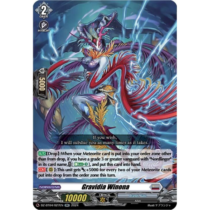 Image for Gravidia Winona (DZ-BT04/027EN) (DZ-BT04) - Cardfight Vanguard