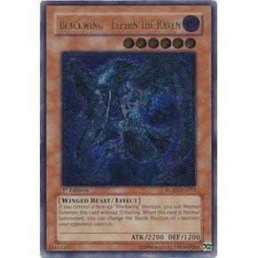 Image for Blackwing - Elphin the Raven (UTR) (RGBT-EN013) (RGBT) - YuGiOh