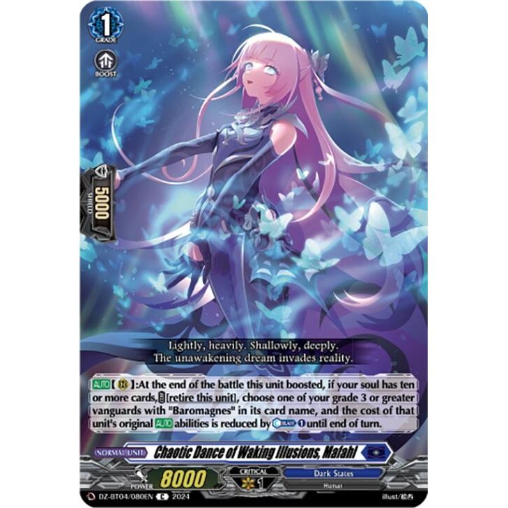 Image for Chaotic Dance of Waking Illusions, Mafahl (DZ-BT04/080EN) (DZ-BT04) - Cardfight Vanguard