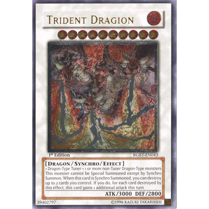 Image for Trident Dragion (UTR) (RGBT-EN043) (RGBT) - YuGiOh