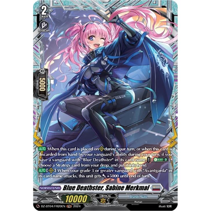 Image for Blue Deathster, Sabine Merkmal (FR) (DZ-BT04/FR20EN) (DZ-BT04) - Cardfight Vanguard