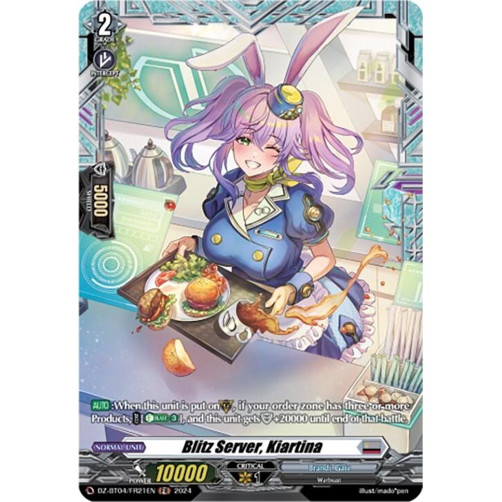 Image for Blitz Server, Kiartina (FR) (DZ-BT04/FR21EN) (DZ-BT04) - Cardfight Vanguard