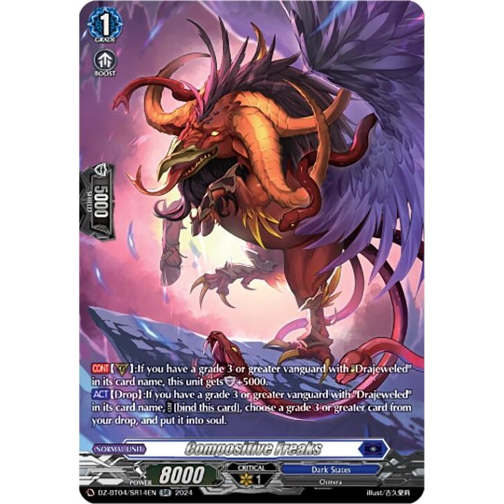 Image for Compositive Freaks (SR) (DZ-BT04/SR14EN) (DZ-BT04) - Cardfight Vanguard