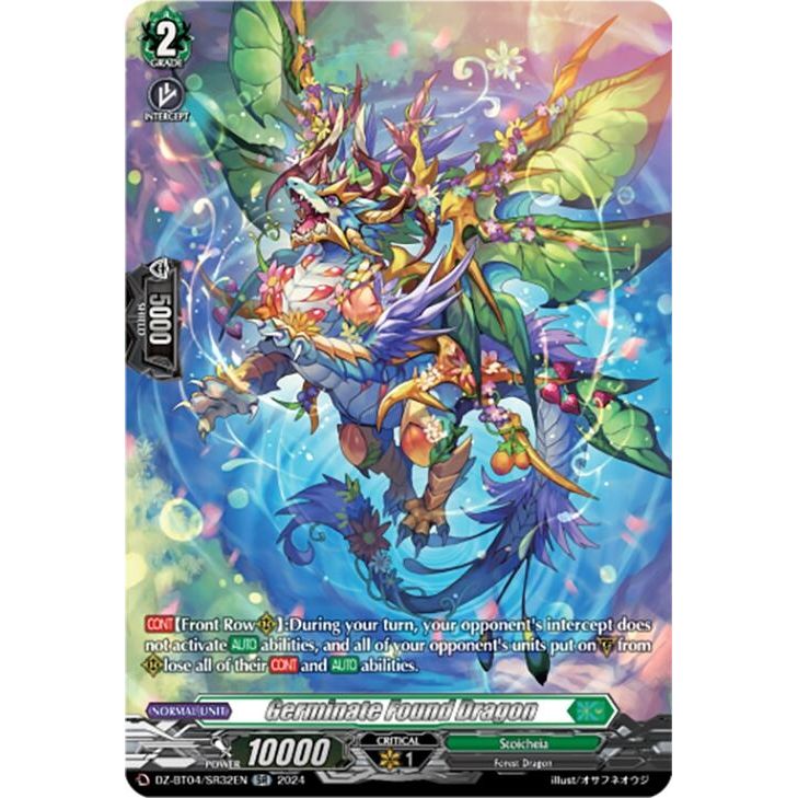 Image for Germinate Found Dragon (SR) (DZ-BT04/SR32EN) (DZ-BT04) - Cardfight Vanguard