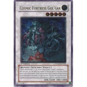 Image for Cosmic Fortress Gol'Gar (UTR) (CRMS-EN044) (CRMS) - YuGiOh