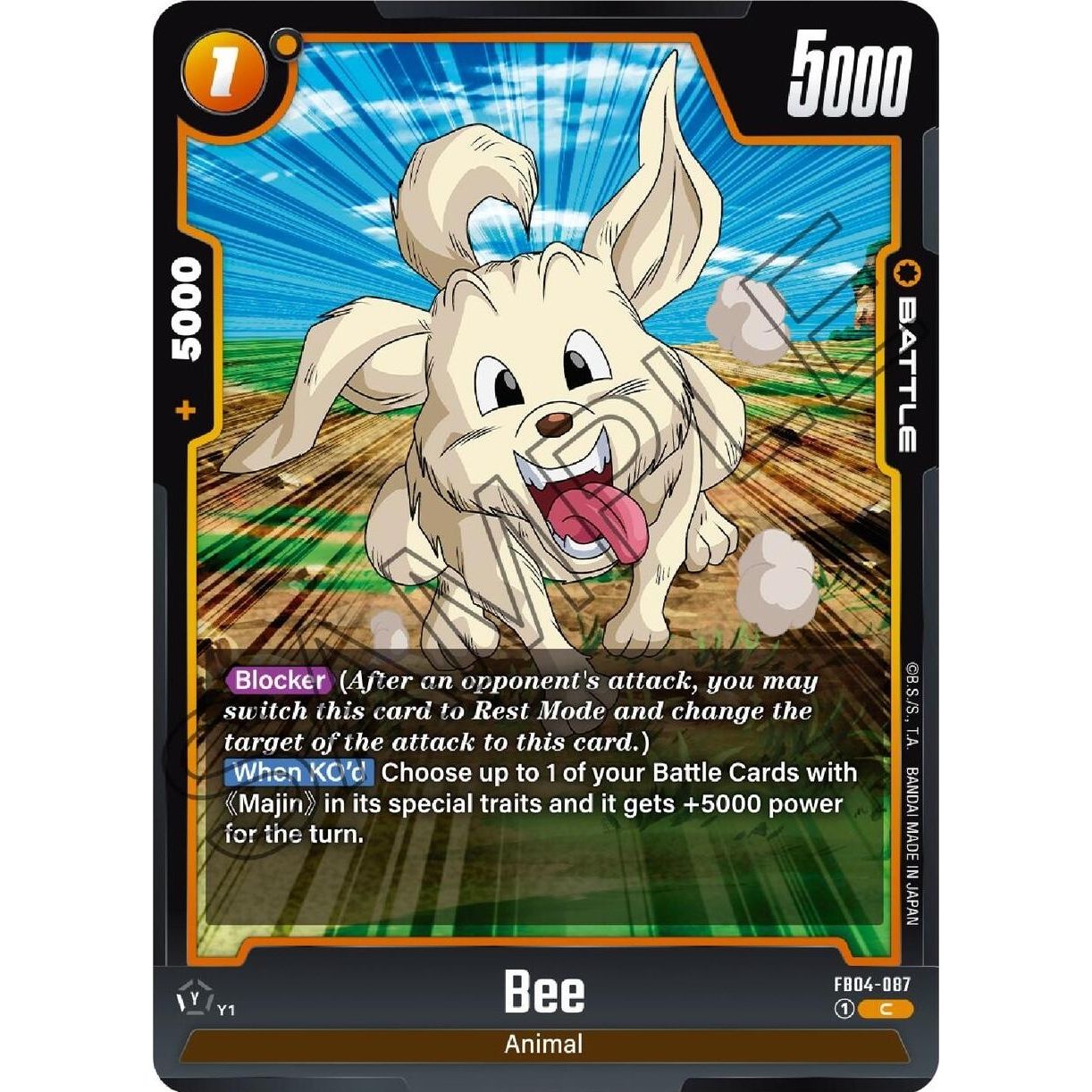 Image for Bee (FB04-087) (FB04) - Dragon Ball Super: Fusion World