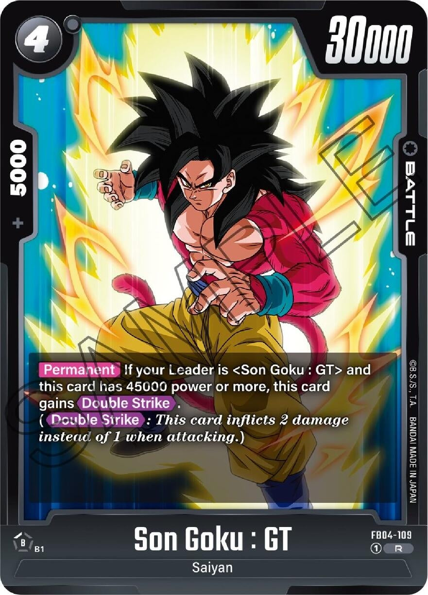 Image for Son Goku : GT (FB04-109) (FB04) - Dragon Ball Super: Fusion World