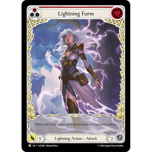 Image for Lightning Form (Red) - LGS308 (LGS308) (PR) - Flesh and Blood TCG