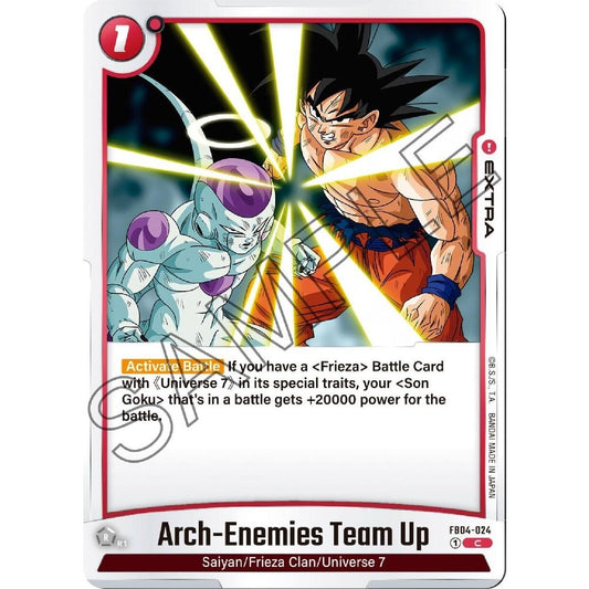 Image for Arch-Enemies Team Up (FB04-024) (FB04) - Dragon Ball Super: Fusion World