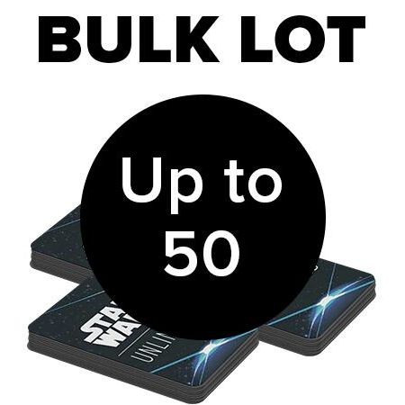 Image for Up to 50 Star Wars: Unlimited Bulk Card Lot - Bulk Lots