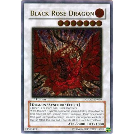 Image for Black Rose Dragon (UTR) (CSOC-EN039) (CSOC) - YuGiOh